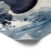 Orca Stormy waves, Poster (Coin)