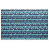 Orca - Tissu de coton peigné (Fat Quarter)
