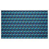 Orca - Tissu Popeline de Polyester (Fat Quarter)