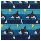 Orca - Tissu Popeline de Polyester (Fermer)