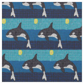 Orca - Tissu Sergé de Coton (Détail)