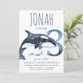 Orca troisième invitation anniversaire (Debout devant)