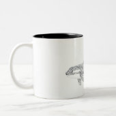 Orca Tweekleurige Koffiemok (Links)