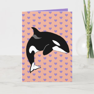 Orca Valentijnsdag Bedankkaart