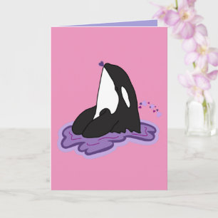 Orca Valentijnsdag Kaart