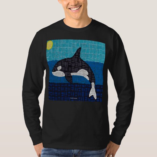 Orca (vivid) - T-shirt à manches longues pour homm (Devant)