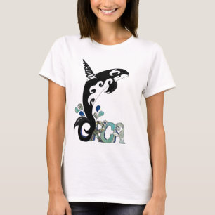 Orca Vrijheid Kunst T-shirt
