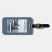 Orca Walvissen #1 - Skagway, Alaska Bagagelabel (Voorkant horizontaal)