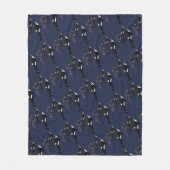 Orca Whale Blanket Killer Whale Fleece Blankets (Voorkant)