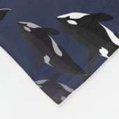 Orca Whale Blanket Killer Whale Fleece Blankets (Hoek)