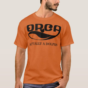 Orca Whale Dolphin Retro Ocean Graphic Zee T-shirt