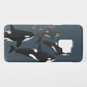 Orca Whale Galaxy S2 Coque Killer Whale Art Coque (Dos (Horizontal))