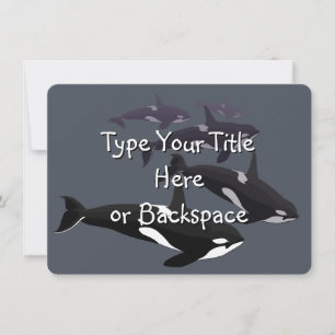 Orca Whale Invitalized Whale Invitalized Whale RSV Kaart