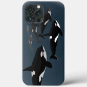 Orca Whale iPhone 6 Coque Killer Whale Coque d'art (Verso)
