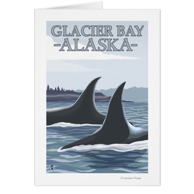 Orca Whales #1 - Glacier Bay, Alaska (Devant)