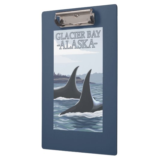 Orca Whales #1 - Glacier Bay, Alaska Klembord (Links)