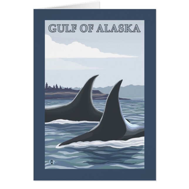 Orca Whales #1 - Golfe de l'Alaska (Devant)