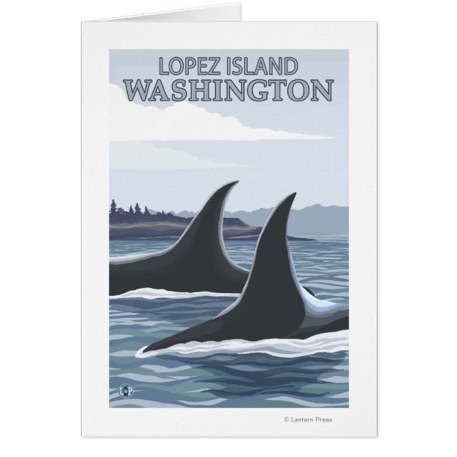 Orca Whales #1 - Lopez, Washington (Devant)