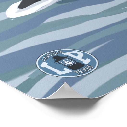 Orca Whales #1 - Seward, Alaska Poster (Hoek)