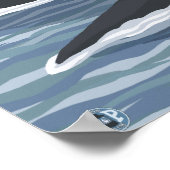 Orca Whales #1 - Sitka, Alaska Poster (Hoek)