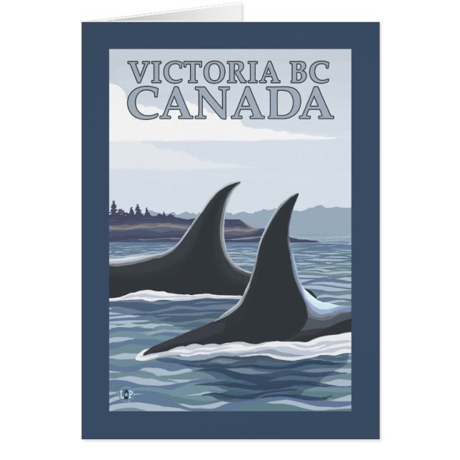 Orca Whales #1 - Victoria, C.-B. Canada (Devant)