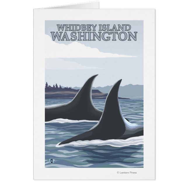 Orca Whales #1 - Whidbey, Washington (Devant)