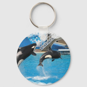 Orca Whales Sleutelhanger