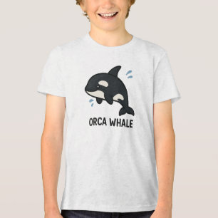 orcaanse walvis Tri-Blend shirt