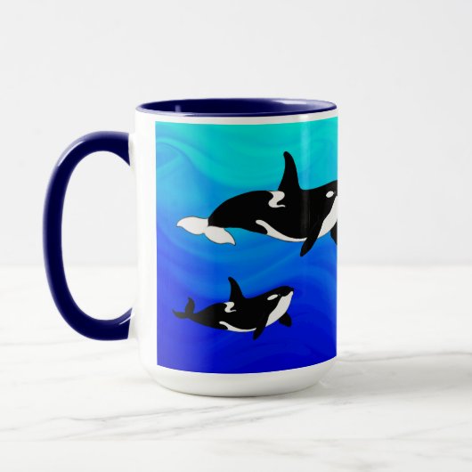 Orcas - 15 oz. Combinatie-Mok Mok (Links)