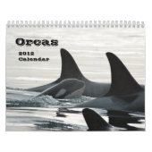 Orcas ~ 2012 Agenda Kalender (Hoes)