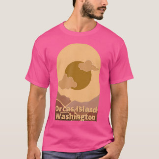 Orcas Island Wa Forest Mountains Wandelen Klimmen T-shirt