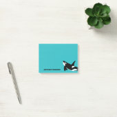 Orcas Killer Whales Blauwgroen Blauw Aangepast Post-it® Notes (Kantoor)