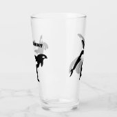 Orcas, Killer Whales Personalized Glas (Links)