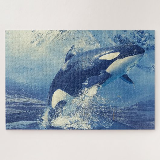 Orcas of Killer Whales Legpuzzel (Horizontaal)