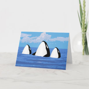 Orcas Wenskaart Kaart