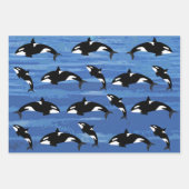 Orcas Wrapping Paper Sheets (Voorkant 2)
