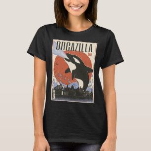 Orcazilla Azië Walvis T-shirt