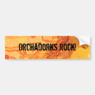 Orchadorks Rock! Bumpersticker