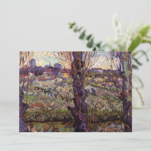 Orchard in Blossom, Arles van Vincent van Gogh Kaart