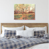 Orchard in Blossom, Plum Trees van Vincent van Gog Canvas Afdruk (Insitu (Slaapkamer))