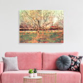 Orchard in Blossom, Plum Trees van Vincent van Gog Canvas Afdruk (Insitu (Woonkamer))