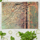 Orchard in Blossom, Plum Trees van Vincent van Gog Theedoek (Gevouwen)