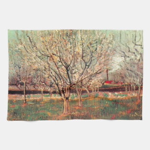 Orchard in Blossom, Plum Trees van Vincent van Gog Theedoek
