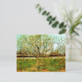 Orchard in Blossom, Vincent van Gogh Briefkaart (Staand voorkant)