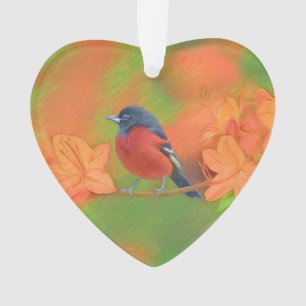 Orchard Oriole Songbird Peinture Oiseau original