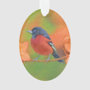 Orchard Oriole Songbird Peinture Oiseau original