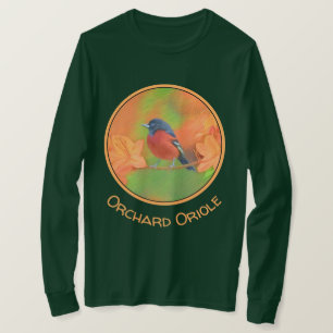 Orchard Oriole zangvogel schilderij originele voge T-shirt