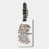 Orchestra Bagagelabel (Voorkant verticaal)