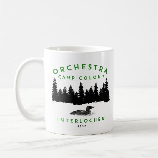 Orchestra Camp Colony Mug (Gauche)