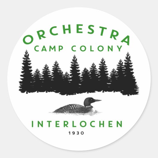 Orchestra Camp Colony Stickers (Voorkant)
